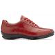 Belvedere "Orfeo" Red Genuine Alligator / Soft Calfskin Leather Casual Sneakers 31006.